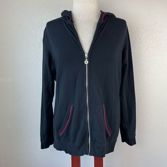 Style & Co Sport Full Zip Hoodie Size M EUC - Picture 1 of 7